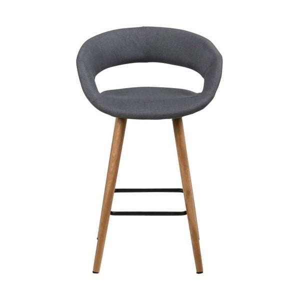 Ciemnoszare hokery zestaw 2 szt. Gill – Actona-image-1