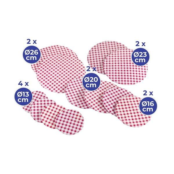 Plastikowe uniwersalne osłonki na żywność zestaw – Maximex-image-3