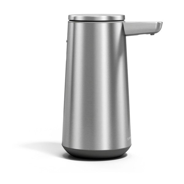Automatyczny dozownik do mydła ze stali nierdzewnej w kolorze matowego srebra 296 ml – simplehuman-image-4