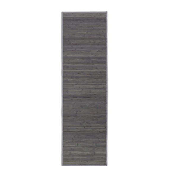 Zielony/szary bambusowy dywan 60x200 cm – Casa Selección