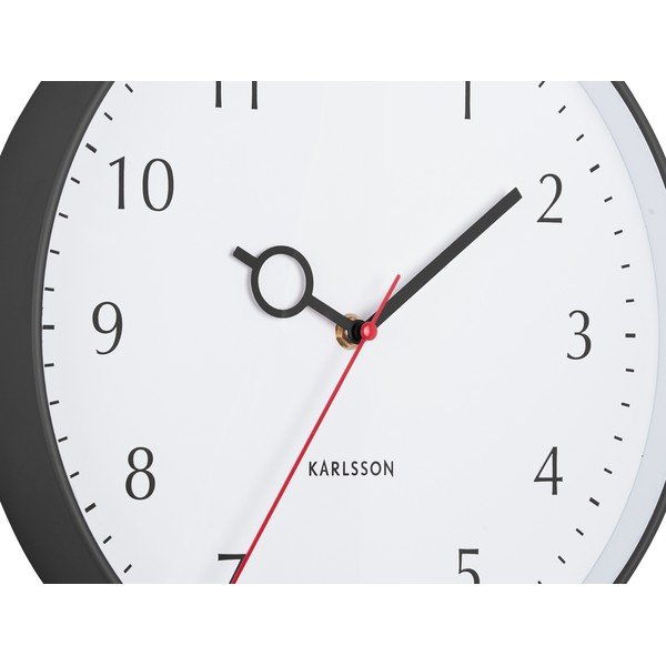 Zegar ścienny ø 30 cm Loupe – Karlsson-image-1