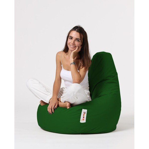 Zielony ogrodowy worek do siedzenia Drop – Floriane Garden-image-3