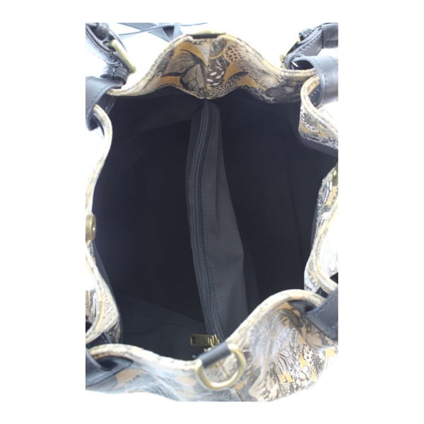 Karmelowa skórzana torebka Teresa-image-1