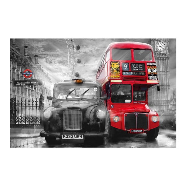 Plakat wielkoformatowy Taxi & Bus, 175x115 cm