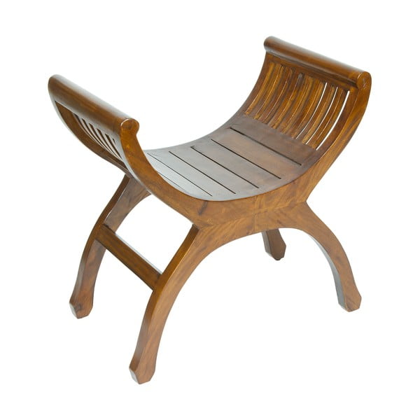 Krzesło nożycowe z drewna mindi Santiago Pons Yuyu