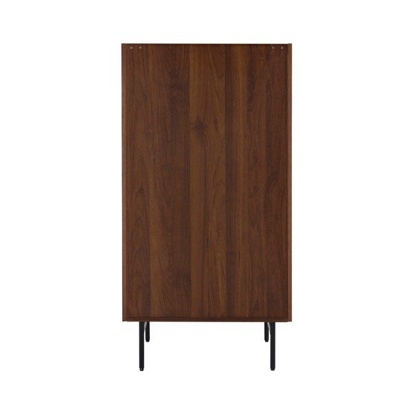 Komoda w dekorze orzecha w ciemnym naturalnym kolorze 60x118,5x45 cm Örgryte – Jotex-image-3