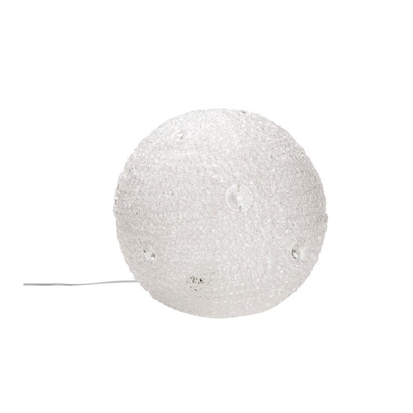 Biała lampa stołowa Mauro Ferretti Paralume, 30 cm
