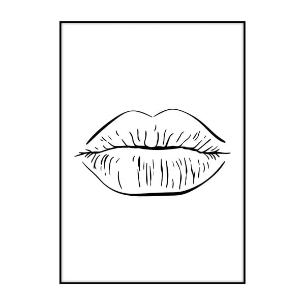 Plakat Imagioo Lips, 40x30 cm
