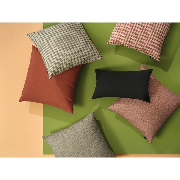 Pomarańczowo-biała poduszka ogrodowa Hartman Poule, 50x50 cm-image-3