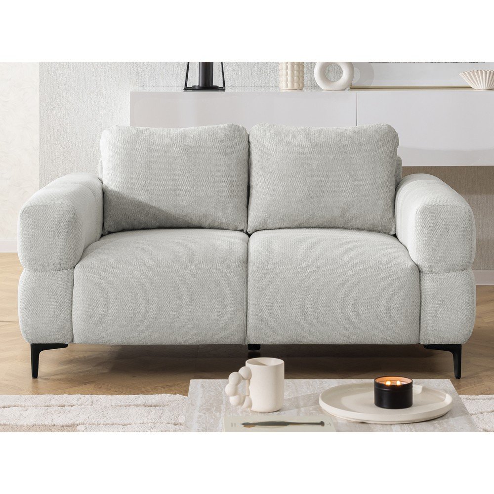 Jasnoszara sofa 154 cm Helio – Ropez (zdjęcie 5)