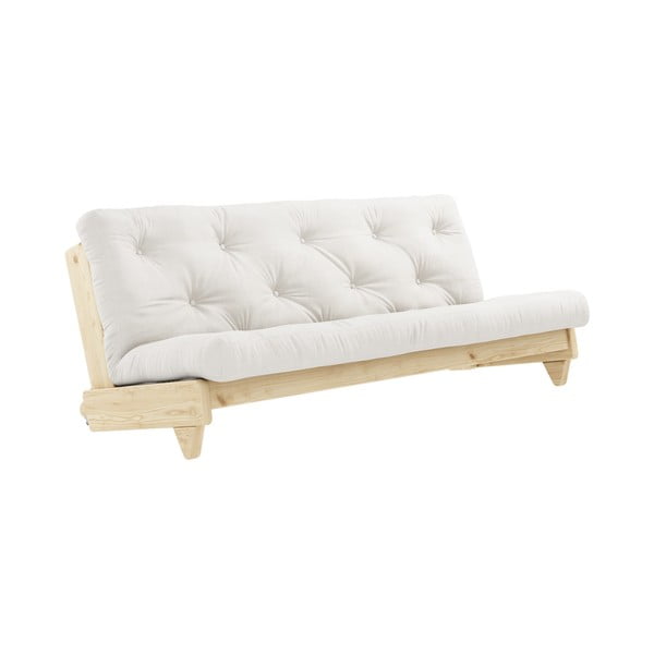 Sofa rozkładana z jasnobeżowym pokryciem Karup Design Fresh Natural-image-3