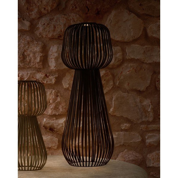 Lampa zewnętrzna stołowa LED ze ściemniaczem solarna (wysokość 70 cm) Reiba – Kave Home-image-1