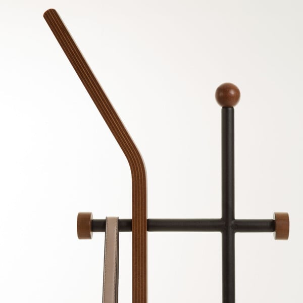 Wieszak w dekorze drewna orzechowego Kave Home Magali-image-2