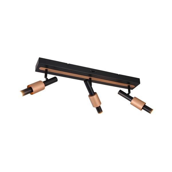 Lampa punktowa LED w czarno-brązowym kolorze 20,5x63 cm Ikaris – Trio Select-image-1
