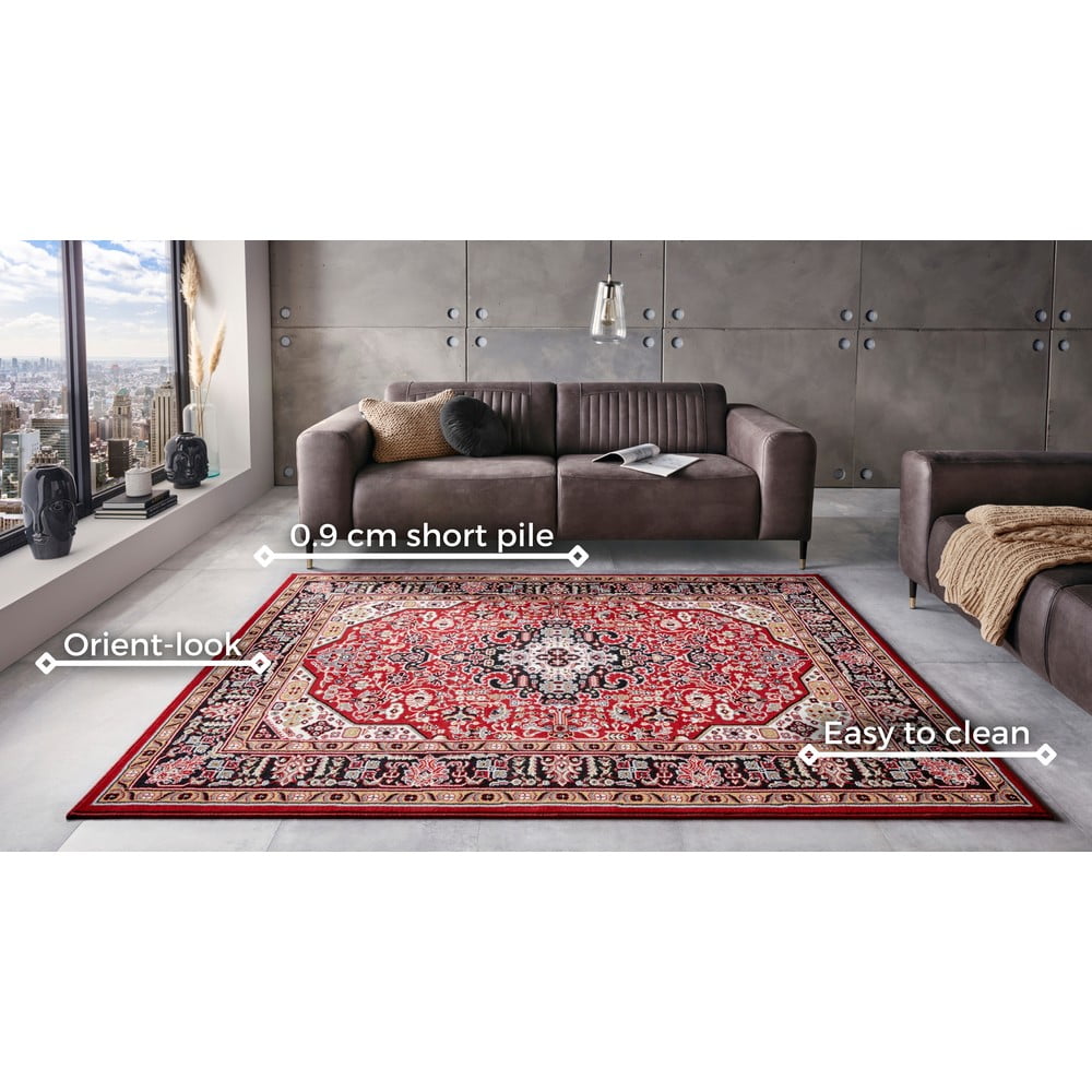 Czerwony dywan Nouristan Skazar Isfahan, 120x170 cm (zdjęcie 4)