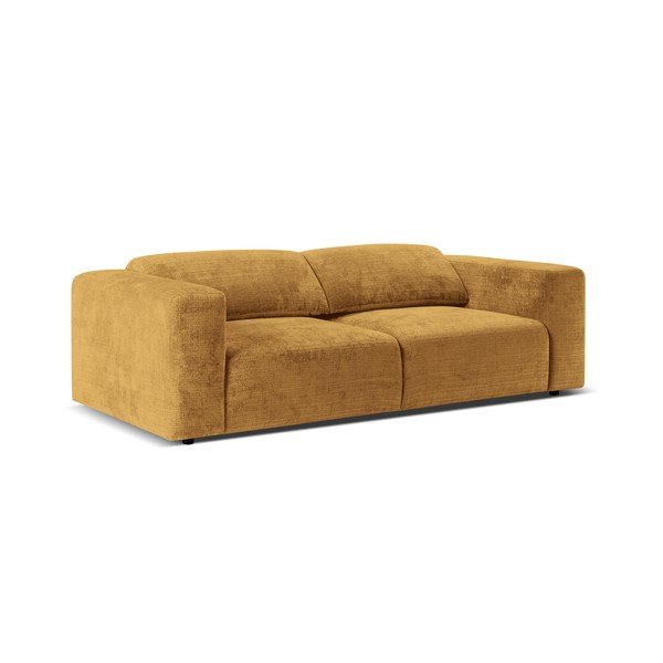 Sofa w kolorze ochry 234 cm Cruz – Micadoni Home-image-2