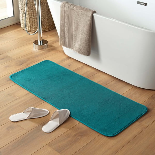 Niebieski dywanik łazienkowy 50x120 cm Vitamine – douceur d'intérieur-image-1