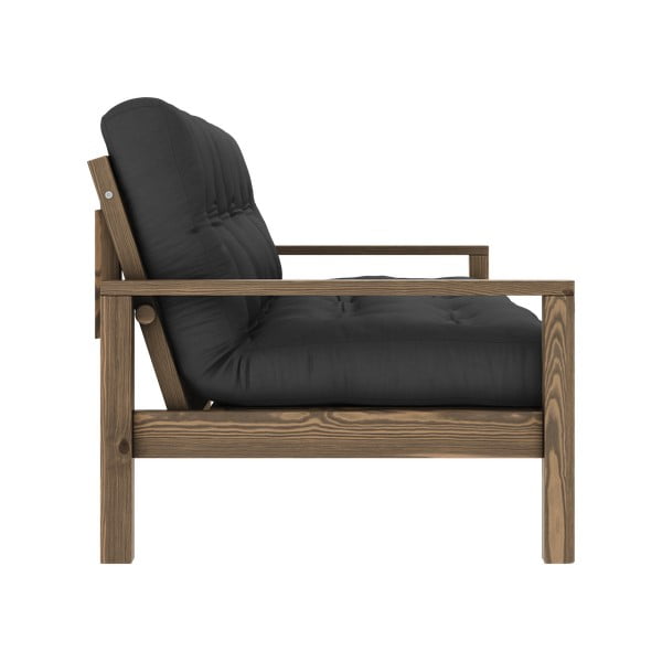 Ciemnoszara rozkładana sofa 205 cm Knob – Karup Design-image-4
