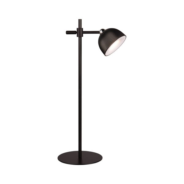 Czarna lampa stołowa LED ze ściemniaczem i klipsem (wys. 41 cm) Maxima – Trio