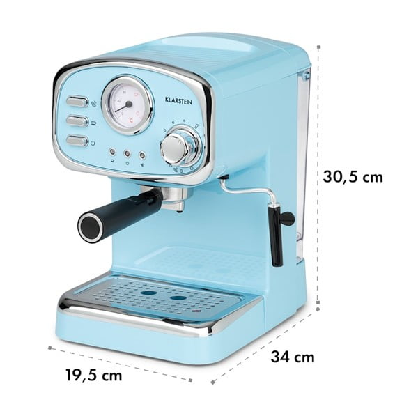 Niebieski ekspres do kawy Klarstein Espressionata Gusto-image-2