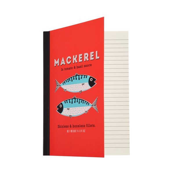 Zeszyt 60 stron format A5 Fish – Rex London-image-1