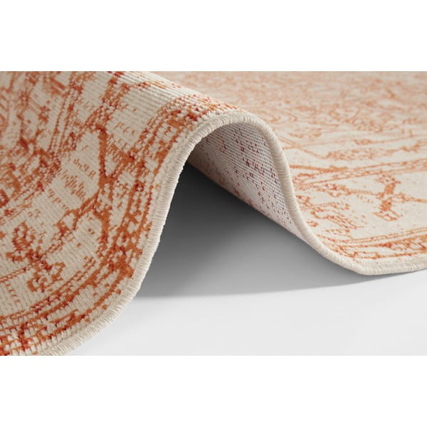 Pomarańczowy dywan z domieszką bawełny z recyklingu Nouristan, 200x290 cm-image-2