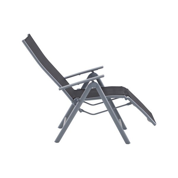 Czarne metalowe krzesło ogrodowe Ariola – Garden Pleasure-image-4