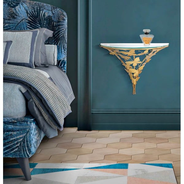 Szafka nocna w kolorze złota Butterfly – Mauro Ferretti-image-4