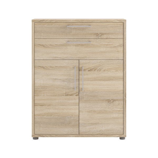 Regał modułowy w dekorze dębu 89x113 cm Prima – Tvilum-image-2