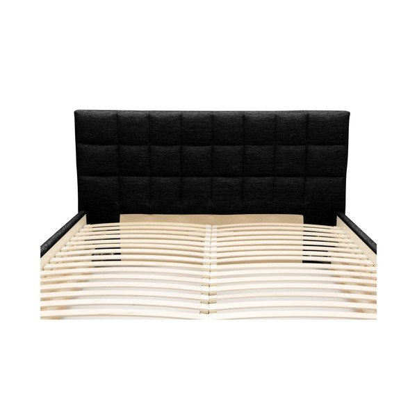 Czarne łóżko 2-osobowe Mazzini Beds Dream, 160x200 cm-image-4