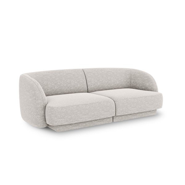 Jasnoszara sofa 184 cm Miley – Micadoni Home-image-2