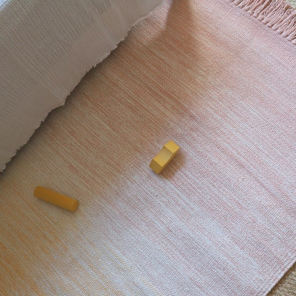 Pomarańczowo-różowy dywan odpowiedni do prania 100x150 cm Kirthy – Nattiot-image-3