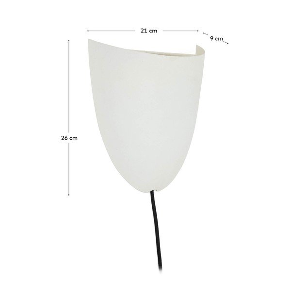 Biały kinkiet do kontaktu Nibla – Kave Home-image-4