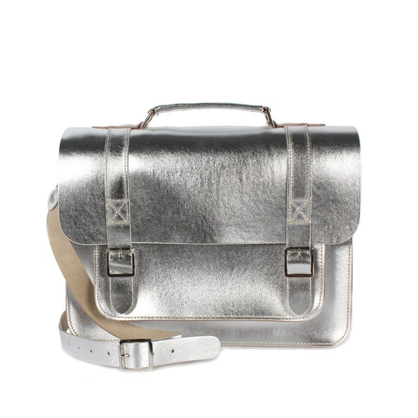 Torebka Boho Briefcase, silver