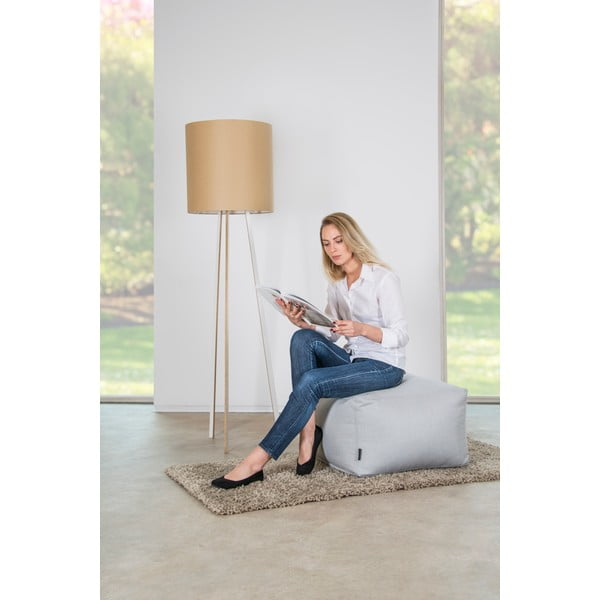 Jasnoszary worek do siedzenia Softbox MooG – SLOWDOWN-image-1