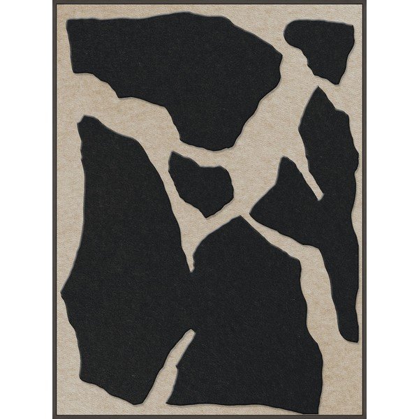 Obraz 3D z ramą w zestawie/akustyczny 90x120 cm Soundgarden 1 – Malerifabrikken