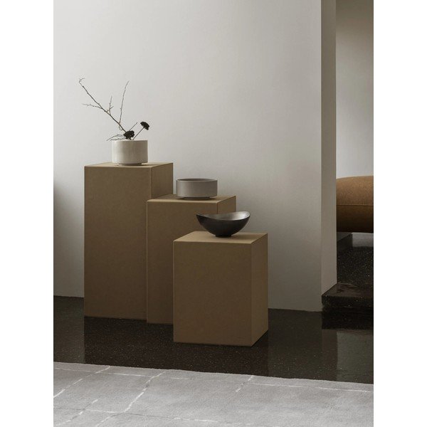 Kwietnik ze sztucznej skóry/kartonowy (wysokość 76 cm) Sahla – Blomus-image-1