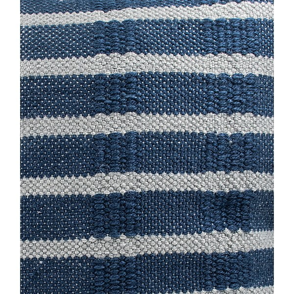 Poduszka zewnętrzna z tworzywa z recyklingu Green Decore Sailor, 45x45 cm-image-4