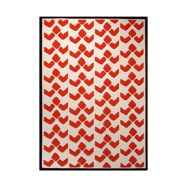 Dywan Esprit Bauhaus Red, 200x200 cm