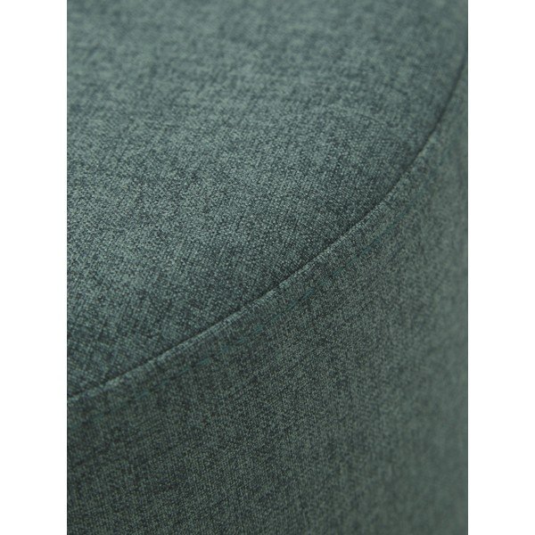 Ciemnozielony puf Westwing Collection Mara-image-1