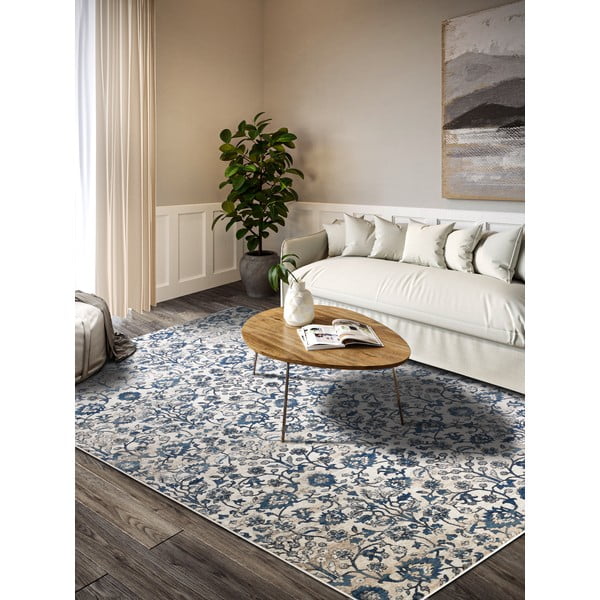 Niebiesko-kremowy dywan 200x280 cm Ernest – Villeroy&Boch-image-1