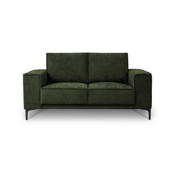 Zielona sofa z tkaniny szenilowej 164 cm Copenhagen – Scandic