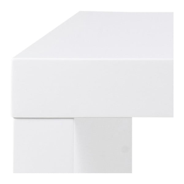 Biały stolik barowy Actona Block-image-2