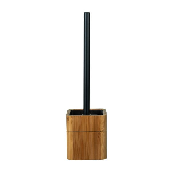Brązowa bambusowa szczotka do WC Serro – Wenko