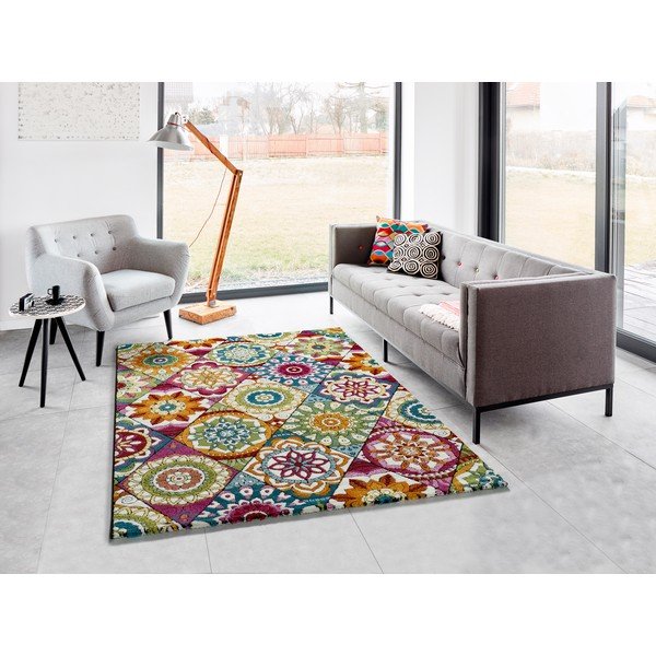 Dywan Universal Happy Flowers, 80x150 cm-image-1