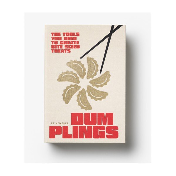 Beżowy zestaw pałeczek ze stali nierdzewnej dla 4 osób The Essentials - Dumpling Tools – Printworks