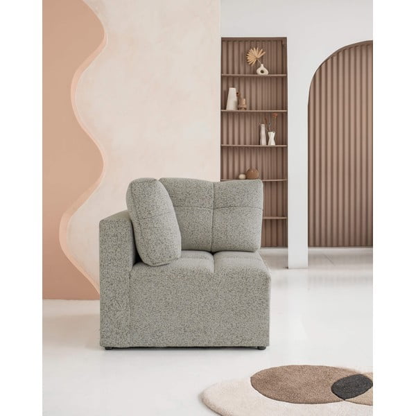 Jasnobrązowy moduł sofy Lulu – Miuform-image-2