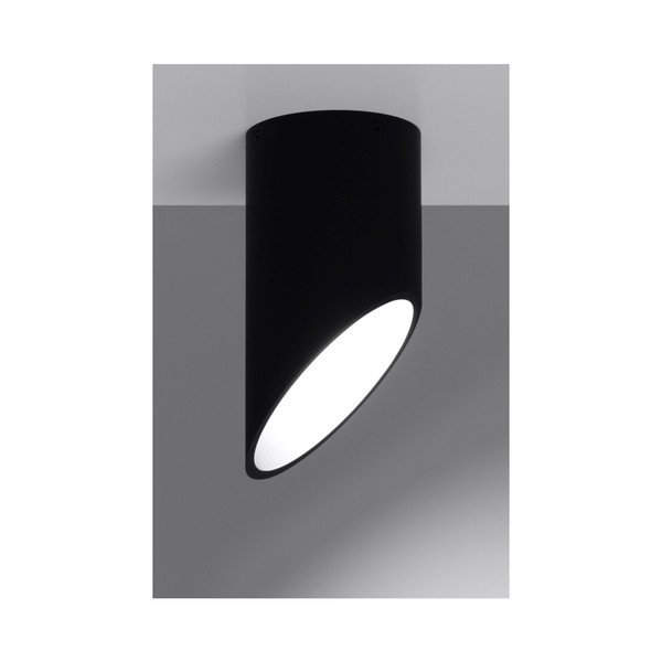 Czarna lampa sufitowa Sollux Nixon, długość 20 cm-image-3