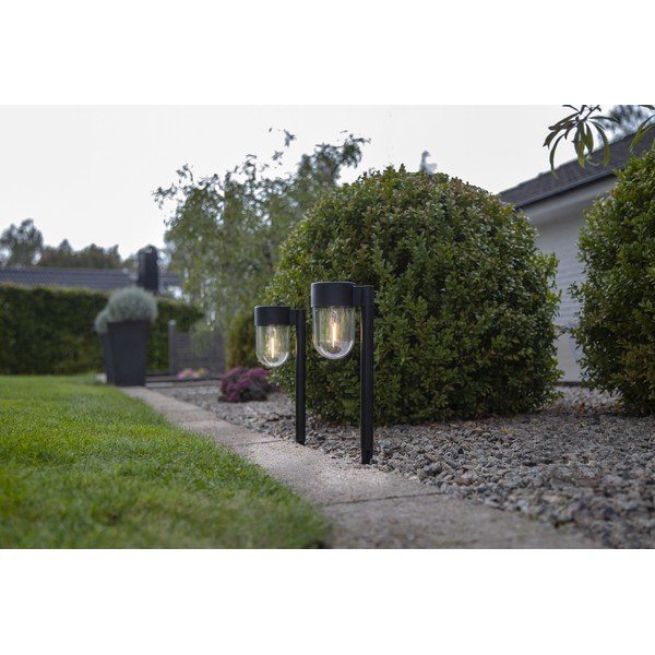 Zestaw 2 ogrodowych lamp solarnych LED Star Trading Cupolai, wys. 30 cm-image-2