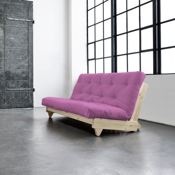 Sofa rozkładana Karup Raw/Taffy Pink-image-2